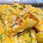 Quiche cu cartofi, brânză, ceapă și smântână – rețeta de plăcintă sau tartă aperitiv