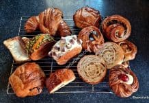 Aluat pentru croissant, New York Roll, Cruffin, pain au chocolat, pain aux raisins sau alte viennoiseries Aluat pentru viennoiseries croissant, New York Roll, Cruffin, Pain au Chocolat, Pain aux raisins etc savori urbane