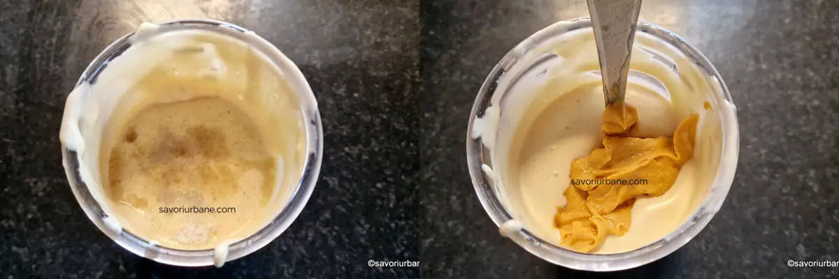 Cum se asezonează maioneza de post cu sare și lămâie mustar