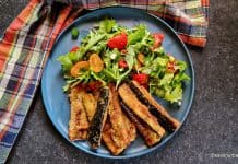 Dovlecei pane de post cu usturoi și crustă crocantă – rețeta la cuptor sau la air fryer Dovlecei pane de post cu usturoi și crustă crocantă - la cuptor sau la air fryer rețeta savori urbane