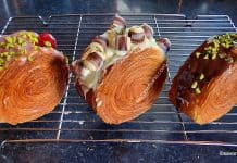 New York Rolls rețeta de spirale foietate, umplute cu cremă și glazurate New York Rolls rețeta de spirale foietate, umplute cu cremă și glazurate (din aluat pentru viennoiseries) savori urbane