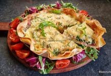 Omletă în lipie sau tortilla – rețeta de omletă la cuptor cu cașcaval și șuncă sau bacon Omletă în lipie sau tortilla - rețeta de omletă la cuptor cu cașcaval și șuncă sau bacon savori urbane