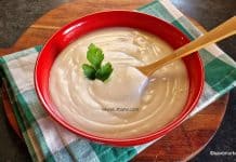 Sos alb de post – rețeta de sos „Bechamel” vegan – fin și cremos Sos alb de post - rețeta de sos „Bechamel” vegan - fin și cremos savori urbane