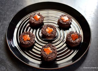 Fursecuri Oana cu cremă de ciocolată și portocale (orange curd și coji confiate) Fursecuri Oana cu cremă de ciocolată și portocale rețeta savori urbane