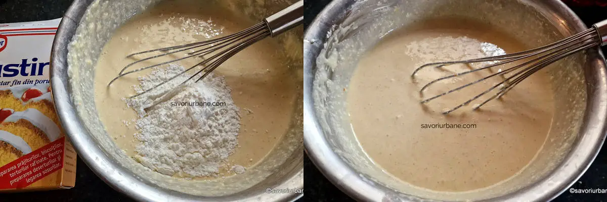 Mod de preparare mini pască cu lapte condensat și picături de ciocolată (4)