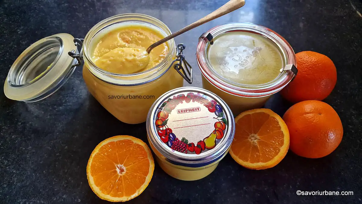 Păstrare și utilizare Orange curd - rețeta de cremă de portocale cu ouă întregi și unt
