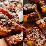 Negresă cu ciocolată și fructe (caise, piersici, cireșe, vișine, zmeură etc) – rețeta de Fruity Brownies