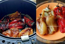 Ardei copți la air fryer – cum se coc ardeii la friteuza cu aer cald (fără ulei)? Ardei copți la air fryer - cum se coc ardeii la friteuza cu aer cald (fără ulei) reteta savori urbane