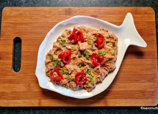 Pastă de ton cu ceapă și ardei copt – rețeta de pastă de pește aperitiv în stil mediteraneean Pastă de ton cu ceapă și ardei copt - rețeta de pastă de pește în stil mediteraneean savori urbane1
