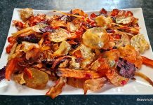Chipsuri din legume rădăcinoase la cuptor – rețeta de chips crocante Chipsuri din legume rădăcinoase - la cuptor reteta savori urbane