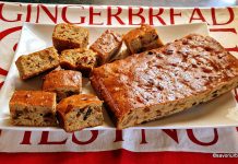 Prăjitură simplă cu miere, nucă și gem – rețeta de turtă dulce pufoasă, la tavă Prăjitură simplă cu miere, nucă și gem - rețeta de turtă dulce pufoasă, la tavă savori urbane