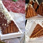 Tort Caraiman cu foi de bezea cu nucă, cremă de ciocolată și de cafea - rețeta de cofetărie de pe vremuri savori urbane