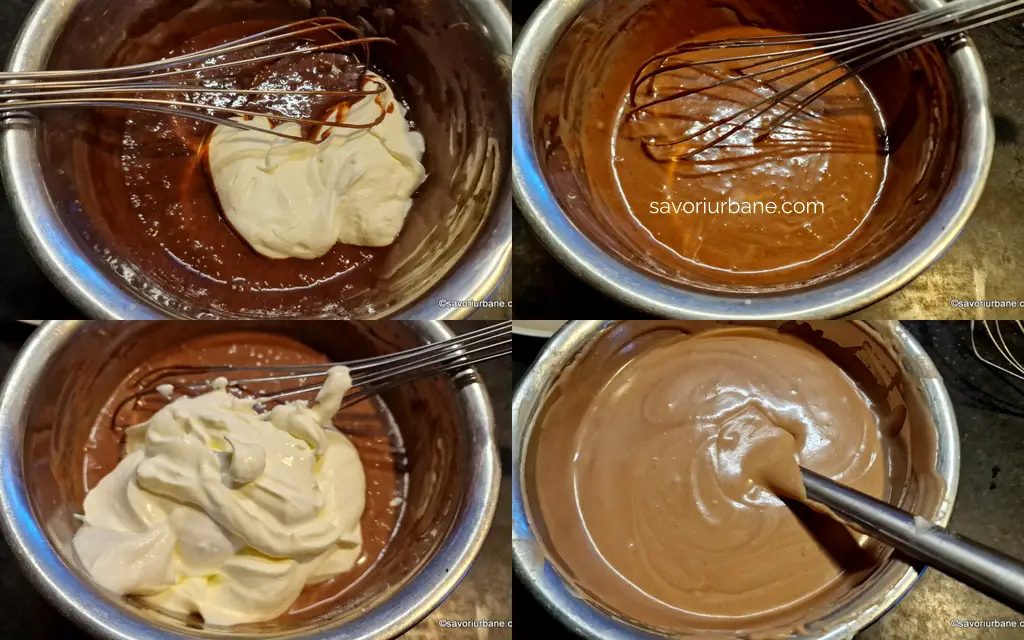 Cum se încorporează frișca bătută în crema pentru Tort cu cremă bavaroise