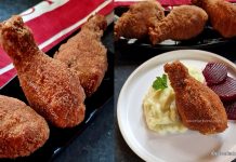 Pulpe de pui pane în stil vienez – cu crustă crocantă și carne fragedă, suculentă Pulpe de pui pane în stil vienez - cu crustă crocantă reteta savori urbane