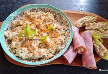 Salată cu țelină crudă, morcov ras și dressing cremos – rețeta dietetică fără ulei Salată cu țelină crudă, morcov ras și dressing cremos - rețeta simplă și rapidă savori urbane