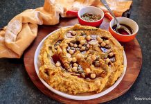 Hummus cu dovleac copt și morcovi rumeniți – rețeta de pastă de năut de post (vegană) Hummus cu dovleac copt și morcovi rumeniți - rețeta de pastă de năut de post (vegană) savori urbane