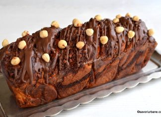 Babka cu Nutella, ciocolată și alune de pădure – rețeta de cozonac despicat și împletit Babka cu Nutella, ciocolată și alune de pădure - rețeta de cozonac despicat și împletit savori urbane