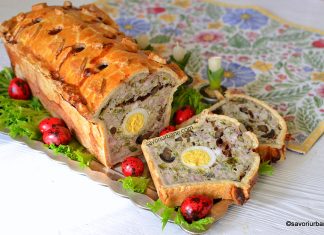 Drob în crustă de aluat fraged – rețeta franțuzească de Pâté de Pâques berrichon (du Berry) Drob în crustă de aluat fraged - rețeta franțuzească de Pâté de Pâques berrichon (du Berry) savori urbane