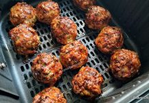 Chiftele la air fryer sau la cuptor – rețeta de chifteluțe fragede din carne de porc, de pasăre, de vită sau amestec Chiftele la air fryer sau la cuptor - rețeta de chifteluțe fragede din carne de porc, de pasăre, de vită sau amestec savori urbane