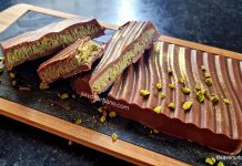 Ciocolată Dubai cu cremă de fistic și kataifi (fidea specială, knafeh, künefe) – copycat Fix Dessert Chocolatier Ciocolată Dubai cu cremă de fistic și kataifi (fidea specială, knafeh, künefe) - copycat Fix Dessert Chocolatier reteta savori urbane