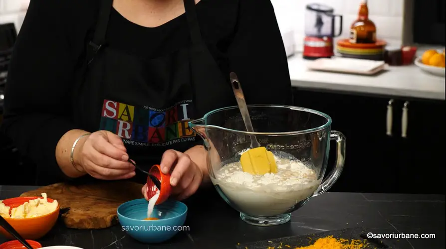 ingrediente cozonac simplu cu nuca rahat stafide coji de portocala (2)