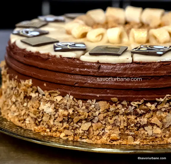 barotare tort cu brizura crocanta crepes dentelle