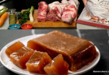 Supă concentrată de oase (gelatinoasă) – rețeta video clasică de bază de mâncare (demi glace) Supă concentrată de oase (gelatinoasă) - rețeta clasică de fond brun scăzut (demi glace) savori urbane