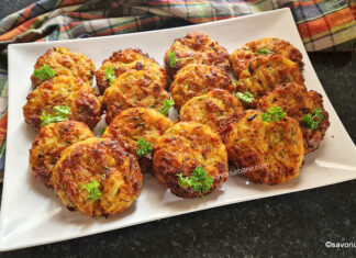 Chiftele de legume cu dovlecei, cartofi și cașcaval – la cuptor sau la air fryer Chiftele de legume la cuptor sau la air fryer - rețeta simplă de chifteluțe vegetariene savori urbane