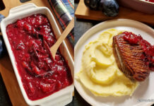 Sos de prune dulce-acrișor pentru fripturi (piept de rață, porc) sau cărnuri fierte (rasol de vită, pasăre) Sos de prune dulce-acrișor pentru fripturi (piept de rață, porc) sau cărnuri fierte (rasol) reteta savori urbane